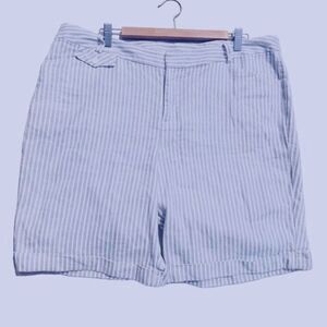 INC linen shorts size 16Wide